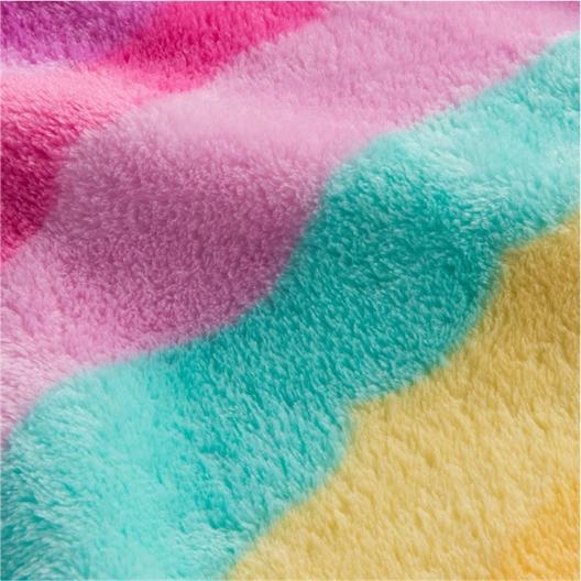 Plaid sirène multicolore