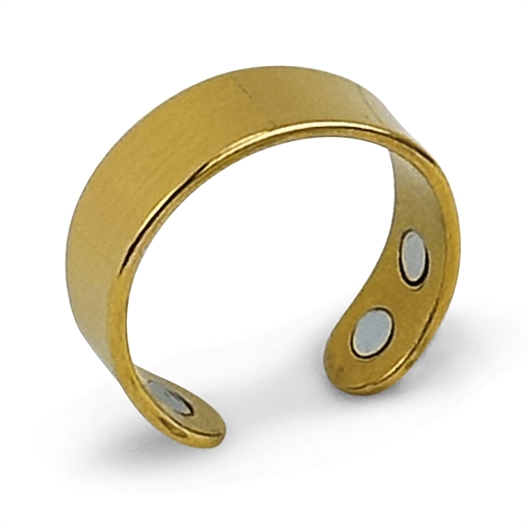 Bague magnétique Coloris doré