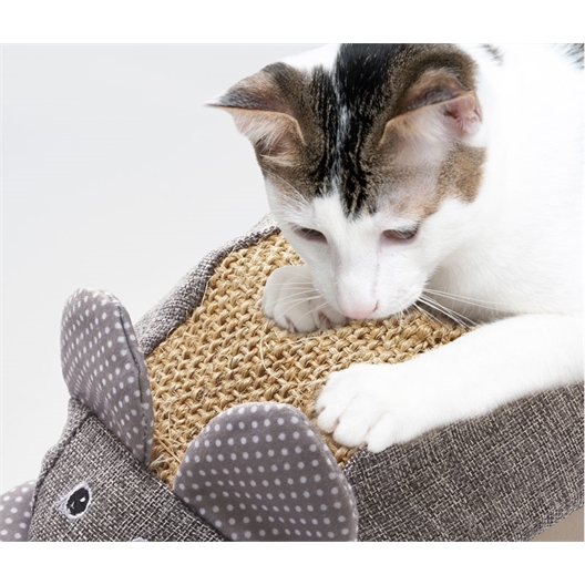Jouet souris sisal pour chat
