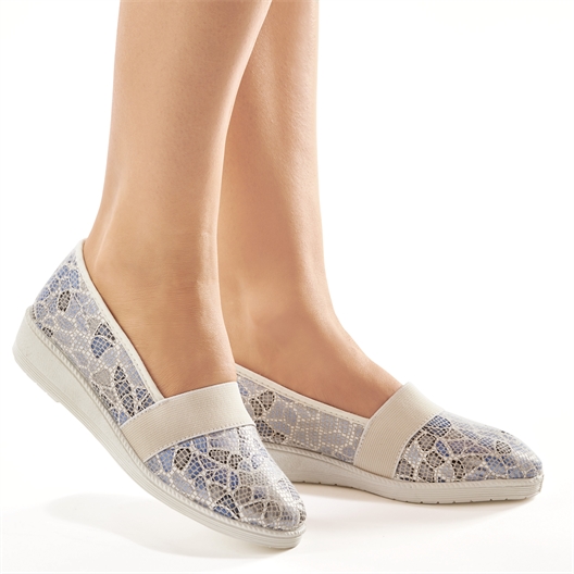 Trotteurs élastiqués effet reptile