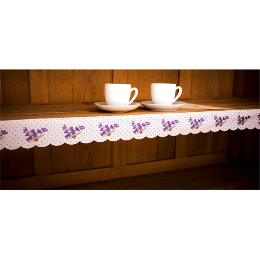 Bordure d’étagère : divers coloris