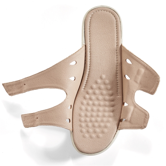 Mules élastiquées effet serpent