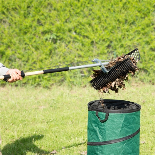 Râteau ramasse herbe