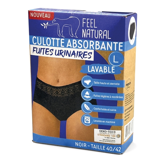 Pack de 3 culottes absorbantes - taille L