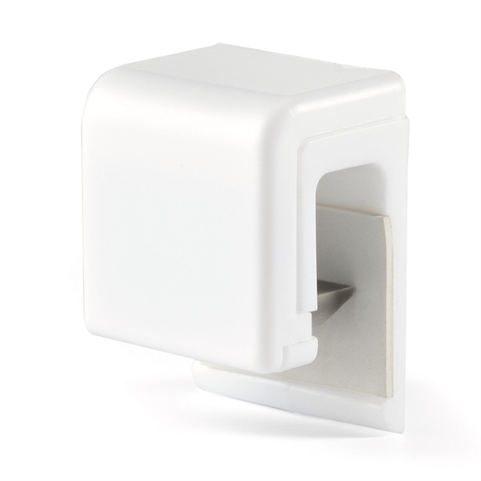 Lot de 2 clips muraux adhésifs pour salles de bains