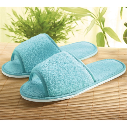 Lot de 2 paires de mules Bleu + parme - taille 37/38