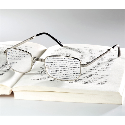 Loupe de lecture pliable avec étui
