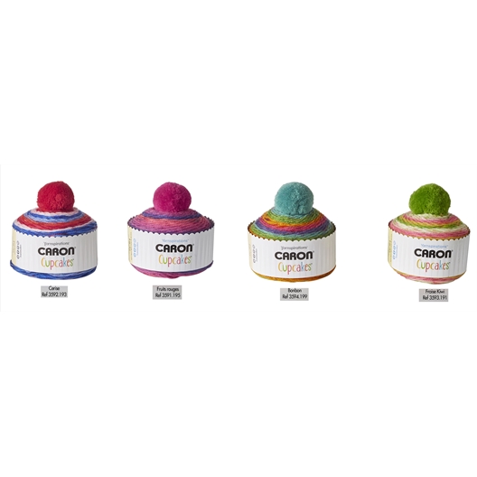 Fil Cupcakes : divers coloris