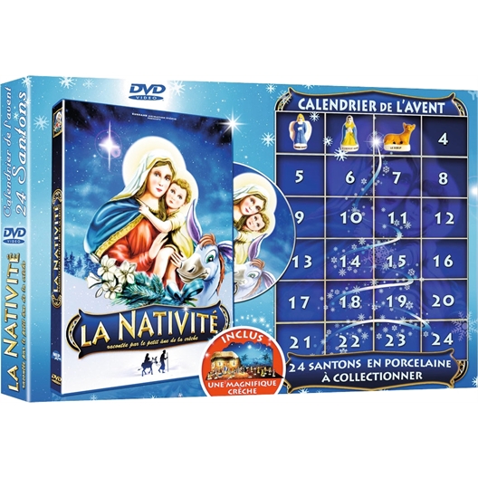 Coffret DVD la Nativité + 24 santons