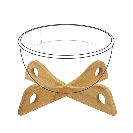 Dessous de plat bambou