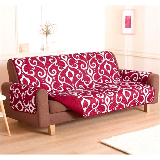 Couvre-fauteuil réversible / Couvre sofa reversible