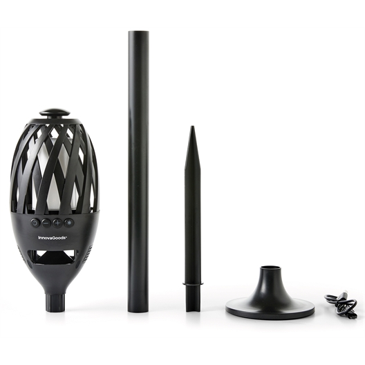 Torche LED avec haut-parleur