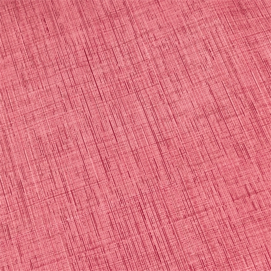 Nappe cirée effet tissage Framboise Rectangulaire 140 x 200 cm