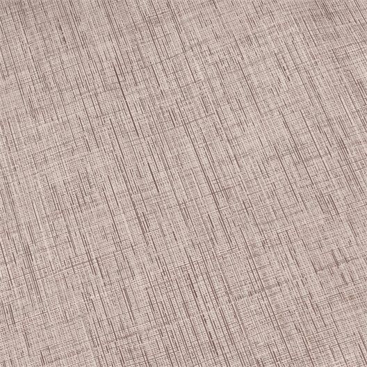 Nappe cirée effet tissage Taupe Ovale 140 x 240 cm