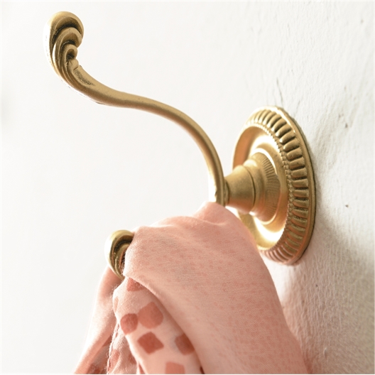 Patère crochet double