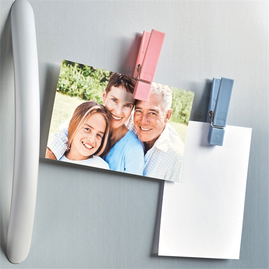 4 pinces mémo magnétiques