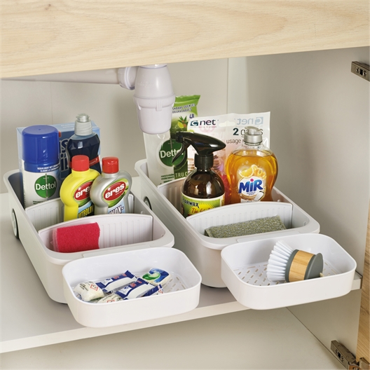 Panier rangement roulettes