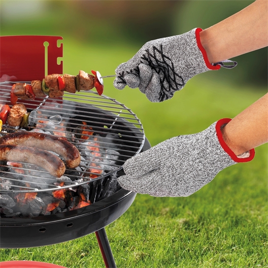 La paire de gants 2 en 1 anti-coupure et anti-brûlure