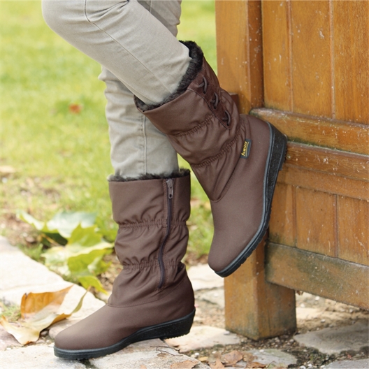 Bottes "Lucie" noir ou marron