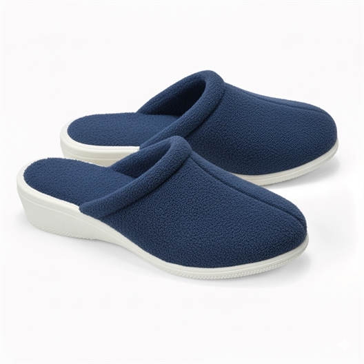 Mules confort Maeva Bleu - taille 39