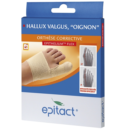 Orthèse corrective de l'hallux valgus « Epitact® »