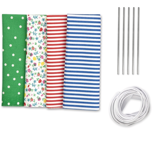 Set de 4 masques de protection à coudre