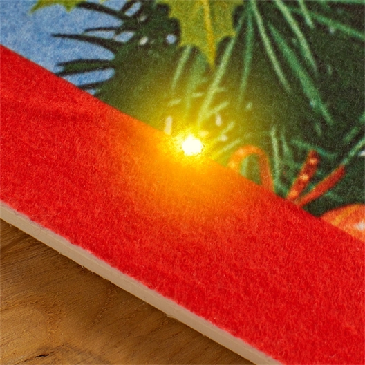 Tapis LED Noël