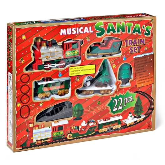 Train électrique Noël