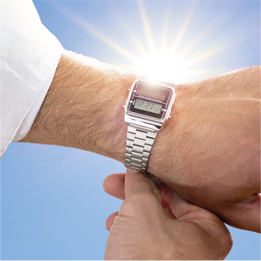 Montre solaire homme