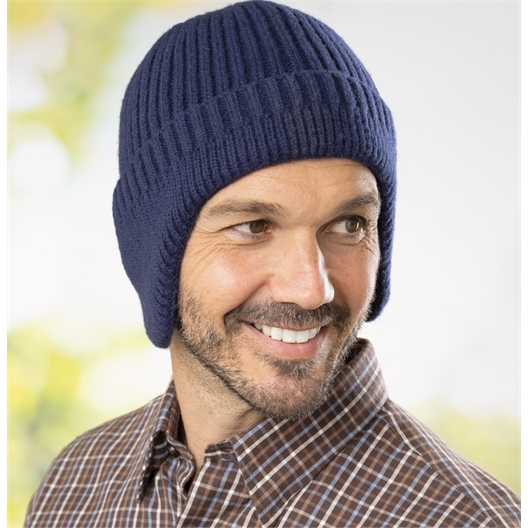 Bonnet cache oreilles Gris