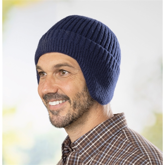 Bonnet cache oreilles Gris