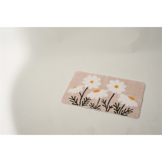 Tapis relief marguerites
