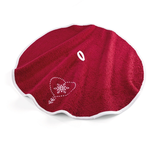 Lot de 2 essuie-mains romantiques