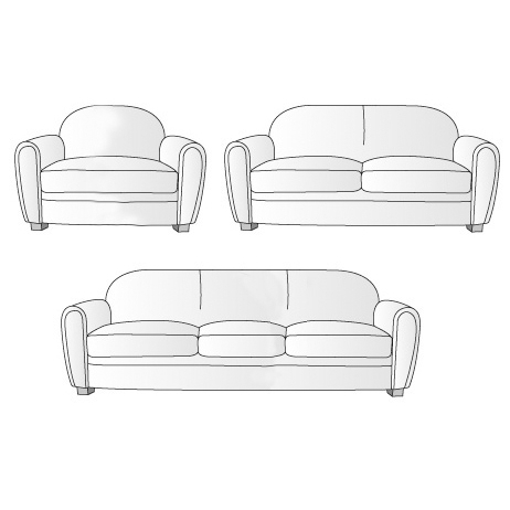 Protège canapé Perse 3 places