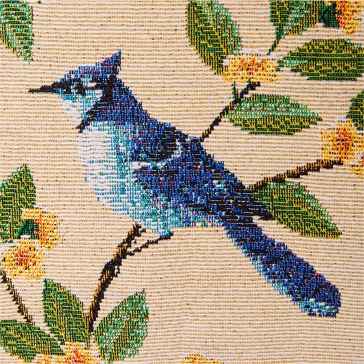 Coussin fauteuil oiseaux