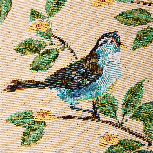 Coussin fauteuil oiseaux
