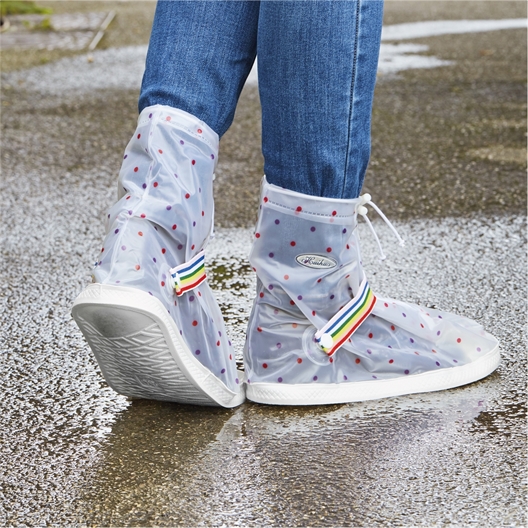 Protections chaussures à pois