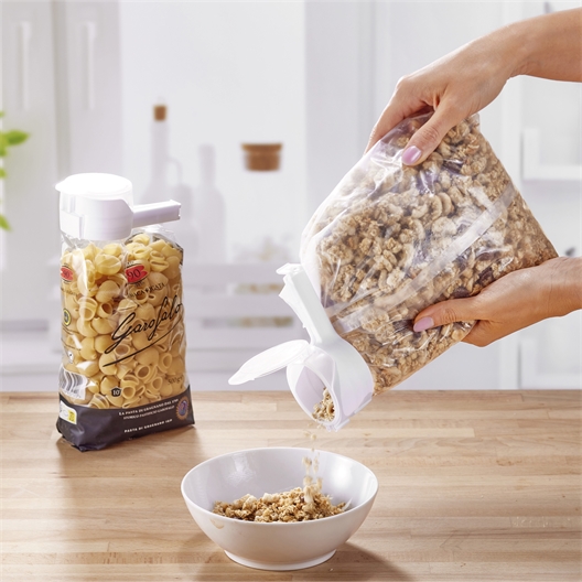 Lot de 2 pinces bouchon verseur