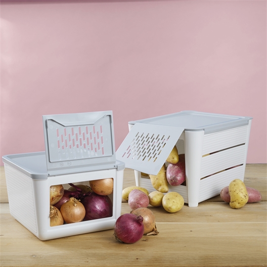 Boîtes conservation pommes de terre/oignons