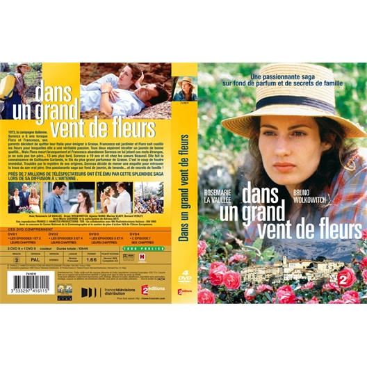 4 dvd Dans un Grand Vent de Fleurs