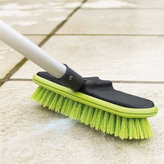 Balai brosse à eau télescopique