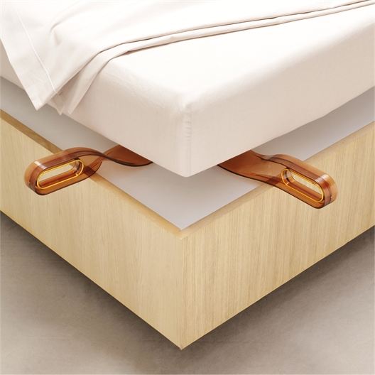 Lot De 2 Bloque-matelas Coulissants En Forme De L Pour Lit