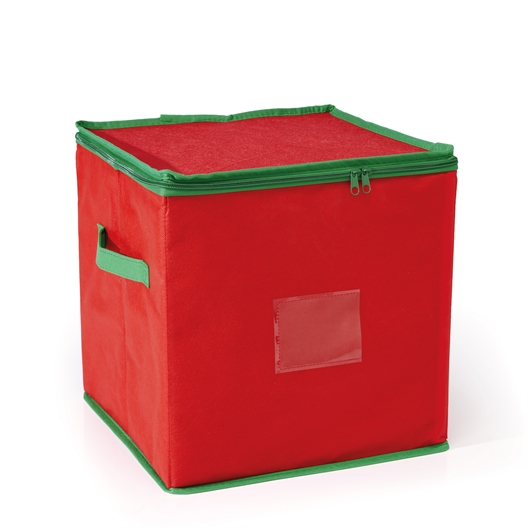 Boîte de rangement décorations Noël