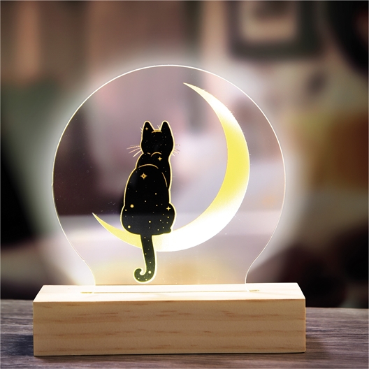 Lampe d'ambiance chat