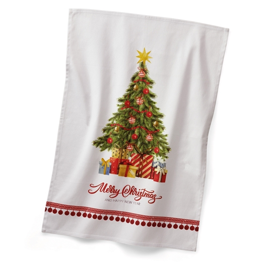 Lot de 2 torchons de Noël