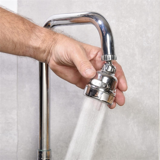 Embout jet d'eau rotatif