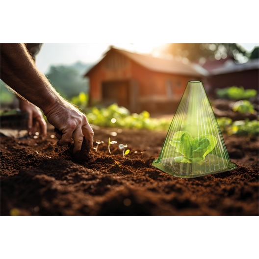 Lot de 10 cloches légumes