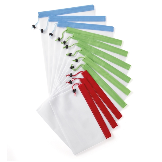 12 filets à légumes et fruits