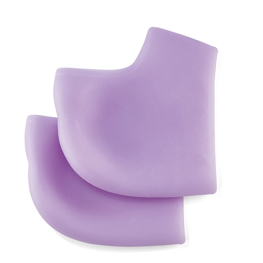 2 protège-talon lavande