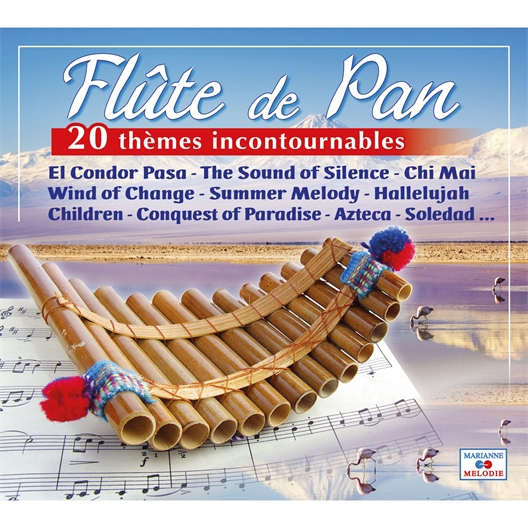 Cd flute de pan 20 themes incontournable